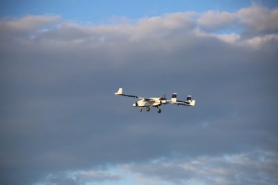 The unmanned aircraft used in the project for the Virginia operations